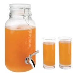 Distributeur de Boisson Professionnel Rétro Fermeture Métallique 3,6 L - Olympia
