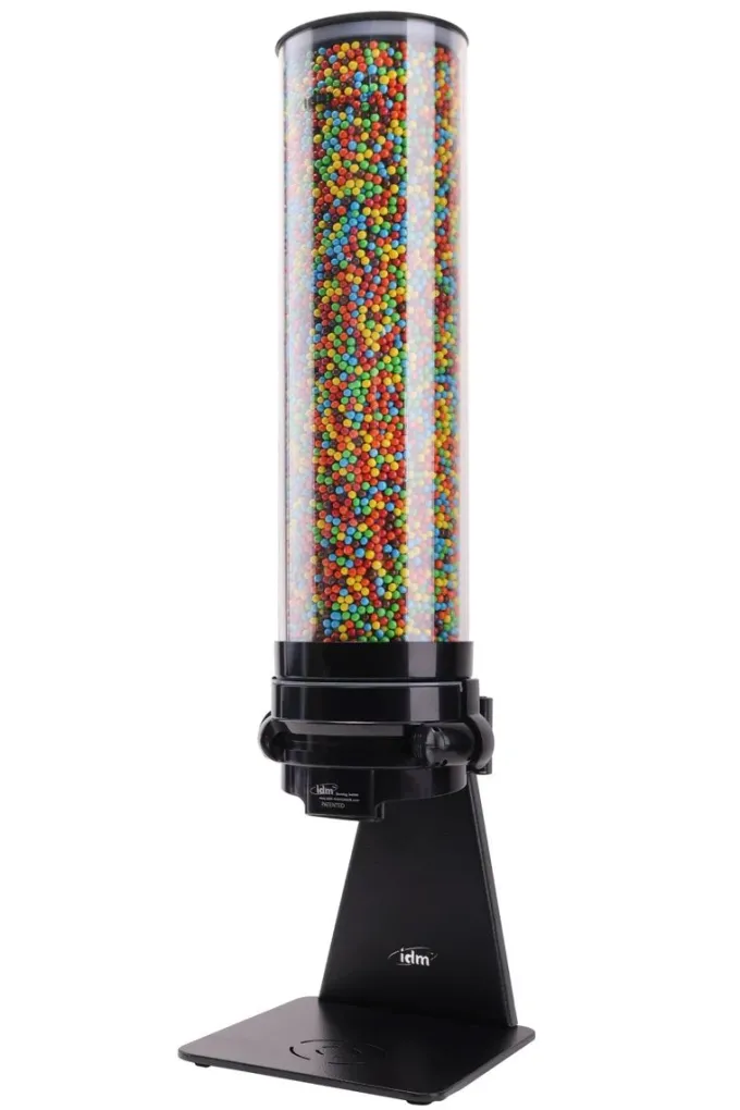 Distributeur de Bonbons - 1 Cylindre - 160 x 200 x 620 mm - IDM