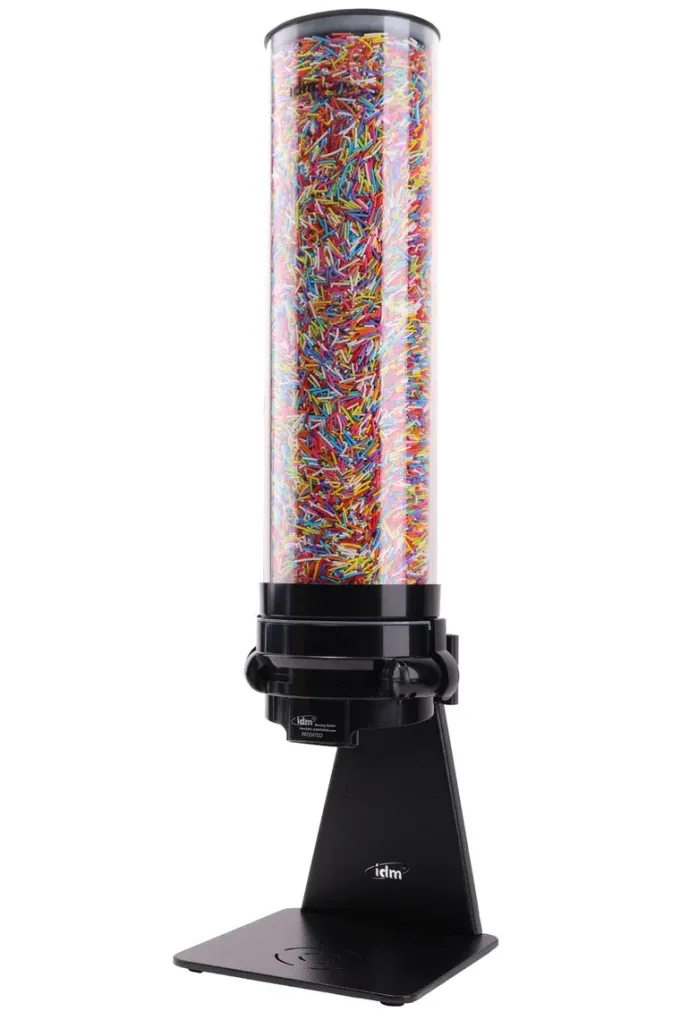 Distributeur de Bonbons - 1 Cylindre - 160 x 200 x 620 mm - IDM