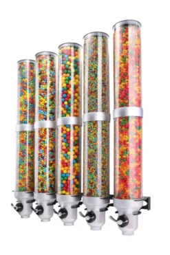 Distributeur de Bonbons - 5 Cylindres - 785 x 155 x 950mm - IDM