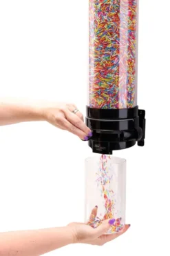 Distributeur de Bonbons Mural 1 Cylindre - 150 x 150 x 470 mm - IDM