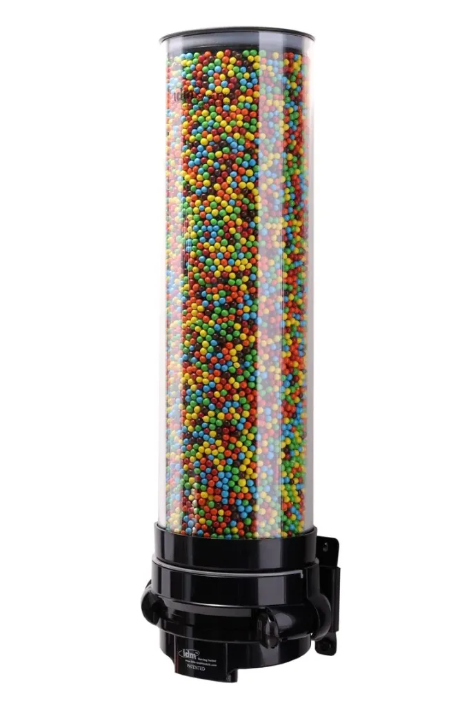 Distributeur de Bonbons Mural 1 Cylindre - 150 x 150 x 470 mm - IDM