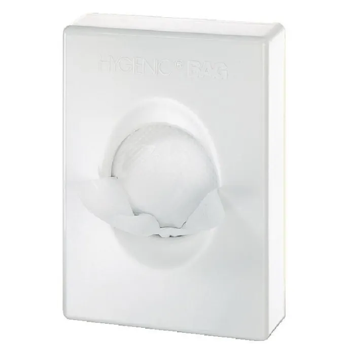 Distributeur de sacs hygiéniques blanc