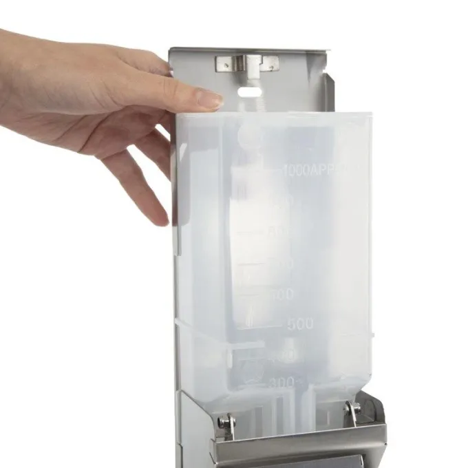 Distributeur de savon liquide en inox - Jantex