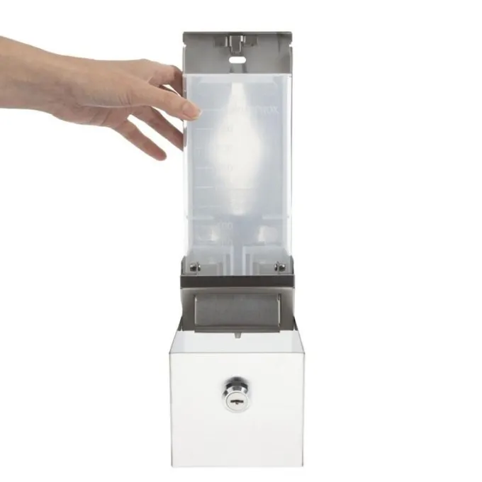 Distributeur de savon liquide en inox - Jantex