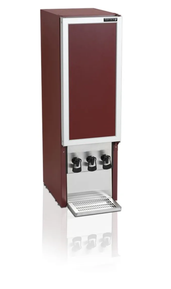 Distributeur de Vin Professionnel DKS95 pour Bib 3 x 10 L - TEFCOLD