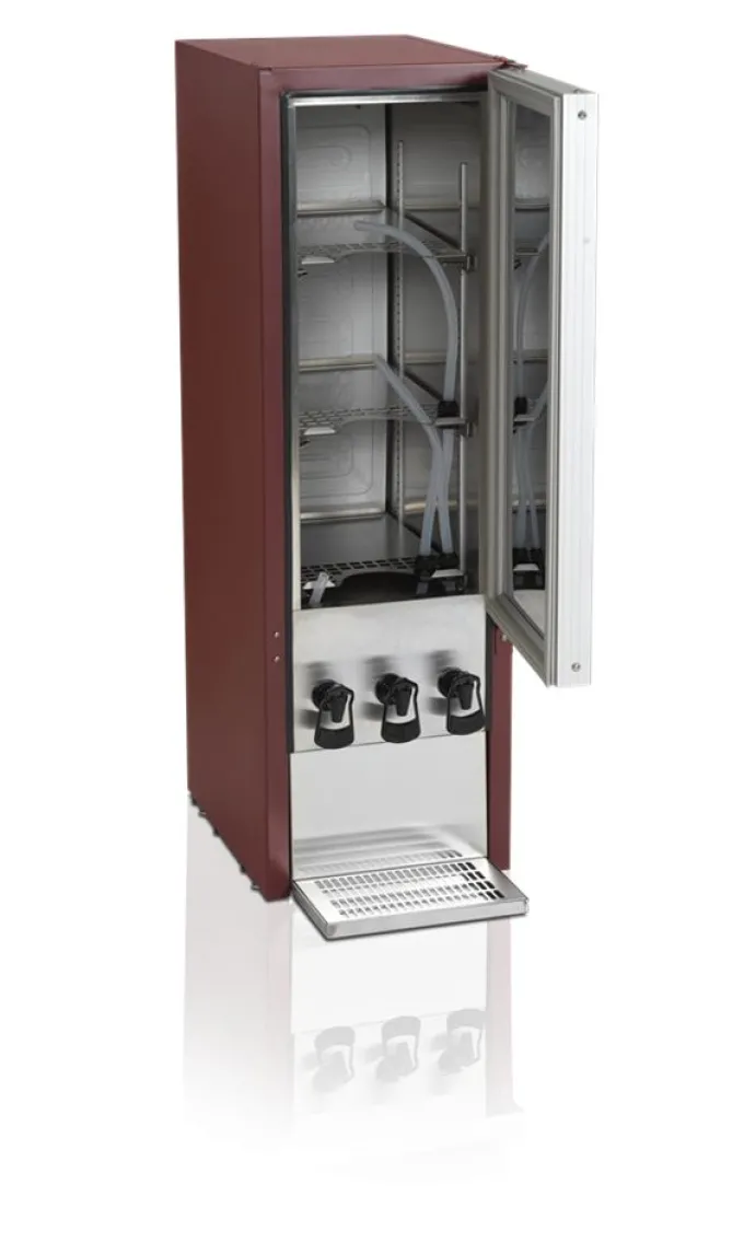 Distributeur de Vin Professionnel DKS95 pour Bib 3 x 10 L - TEFCOLD