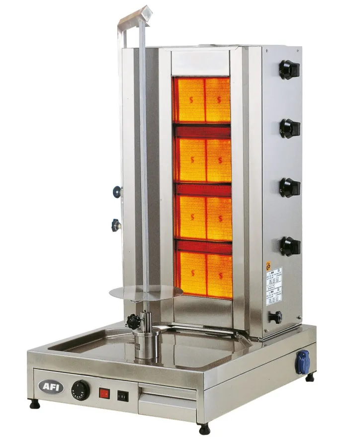 Döner Grill Gaz Capacité 90 kg - AFI Collin Lucy