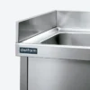 Dosseret Droit en Inox Latéral Amovible pour Plonges - Gamme 600 - Distform
