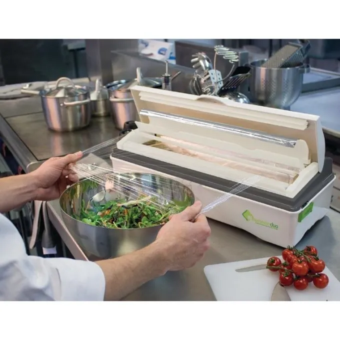 Double Distributeur pour Film Alimentaire 450 mm - Wrapmaster