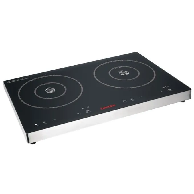 Double Plaque de Cuisson Induction à Commande Tactile 3kW - Caterlite