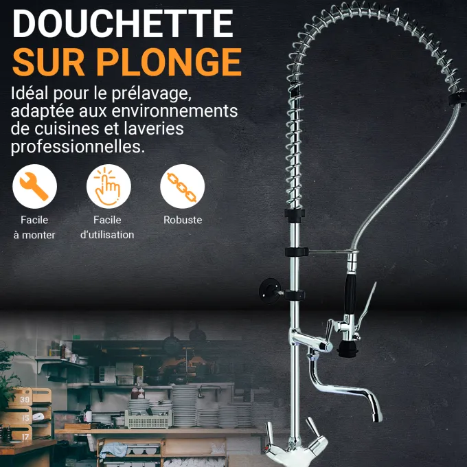 DOUCHETTE EC/EF SUR PLONGE MONOTROU - L2G - DCC1/4-PM