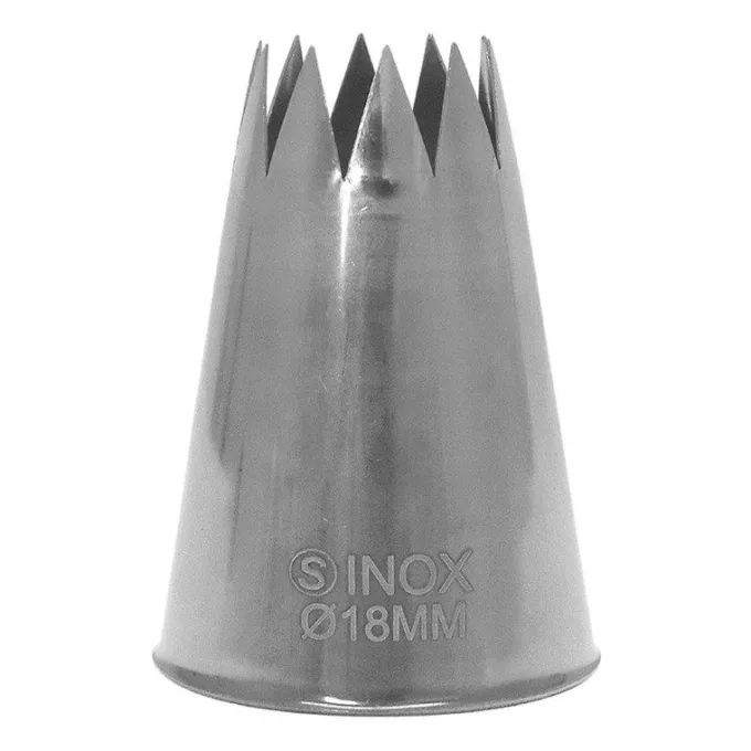 Douille Inox Cannelé 18 mm - Schneider