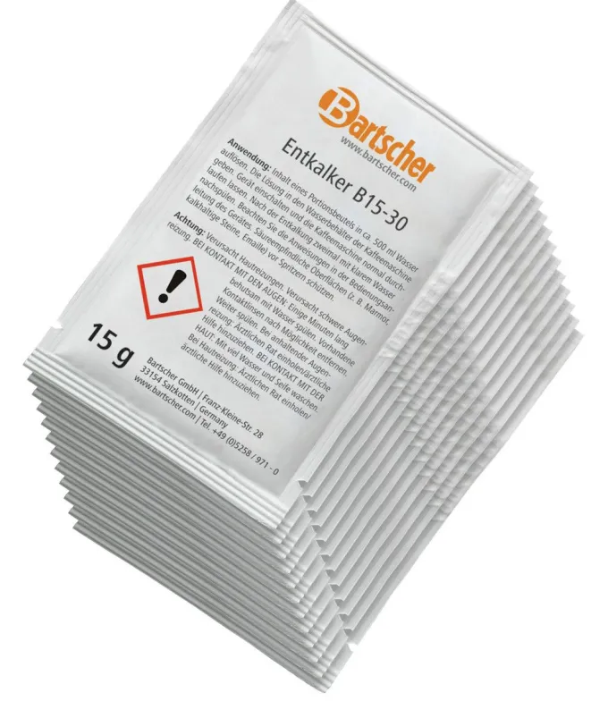 Détartrant Pour Machine à Café Bartscher - 30 Sachets - Bartscher