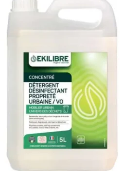 Détergent Désinfectant Concentré Bidon de 5L - Lot de 4 - Action Pin