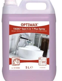 Détergent Nettoyant Sanitaire 4en1 - Lot de 4 Colis de 2 Bidons de 5L - Diversey