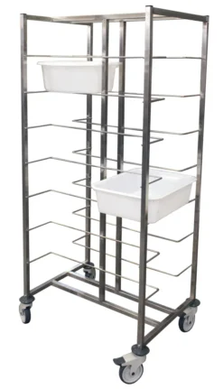 Echelle Inox Soudée pour 16 Bacs - L2G
