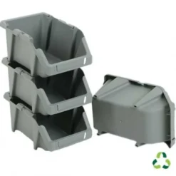 ECOBOX 8L - 300X200XH130 mm - Gris - Matériel CHR Pro