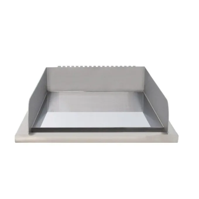 Ensemble de Cuisson Combiné FLEXI Série 600 - Meuble avec 2 Grilles et Frytop Chromé - Arilex