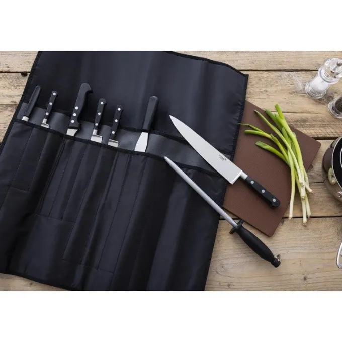 Ensemble professionnel de 8 couteaux avec étui - Sabatier