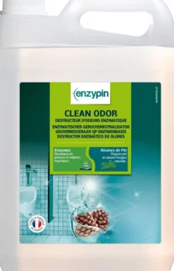EnzyPin clean odor odorisant Bidon 5L - Lot de 4 - Action Pin