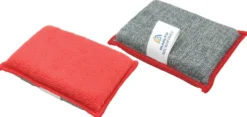 Eponge Microfibre Double Face Grattante (Pack de 2) - Guialto