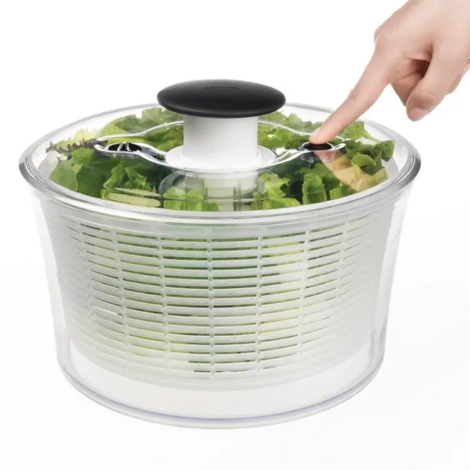 Essoreuse à Salade 5,8 Litres - Bouton avec Frein - Oxo Good Grips