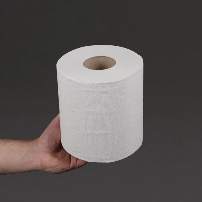 Essuie-Mains Blanc 2 Plis à Dévidage Central Contact Alimentaire - Lot de 6 - Jantex
