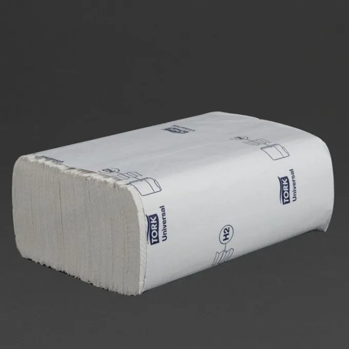 Essuie-Mains 1 Pli Pliage en Z Lot de 12 Tork