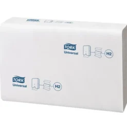Essuie-Mains 1 Pli Pliage en Z Lot de 12 Tork