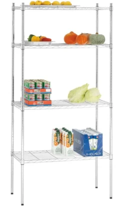Etagère de Stockage 4 Grilles 4910 Acier Chromé - Bartscher