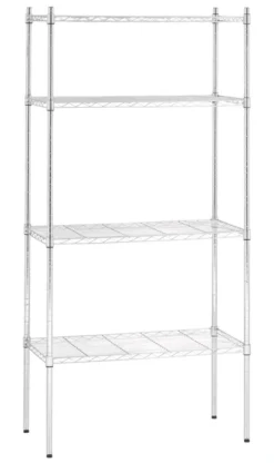 Etagère de Stockage 4 Grilles 4910 Acier Chromé - Bartscher