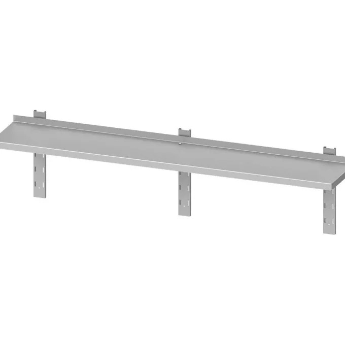 Etagère Murale Inox AISI 201 Simple 1600 x 300 mm - Stalgast