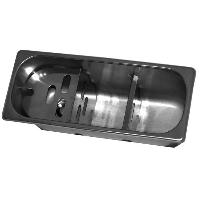 Evier pour Cuillère à Glace 270X110X120 mm - Avec Trou d'Evacuation - Combisteel