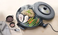 Fait-tout électrique casserole intérieure 400x50 mm - Hendi