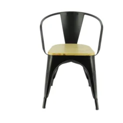 Fauteuil de restaurant métal Austin - Lot de 4 - Ligne CHR