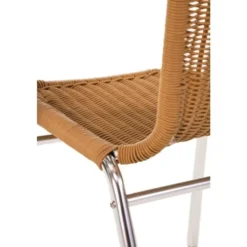Fauteuil en Rotin et Aluminium Empilable - Lot de 4 - Bolero