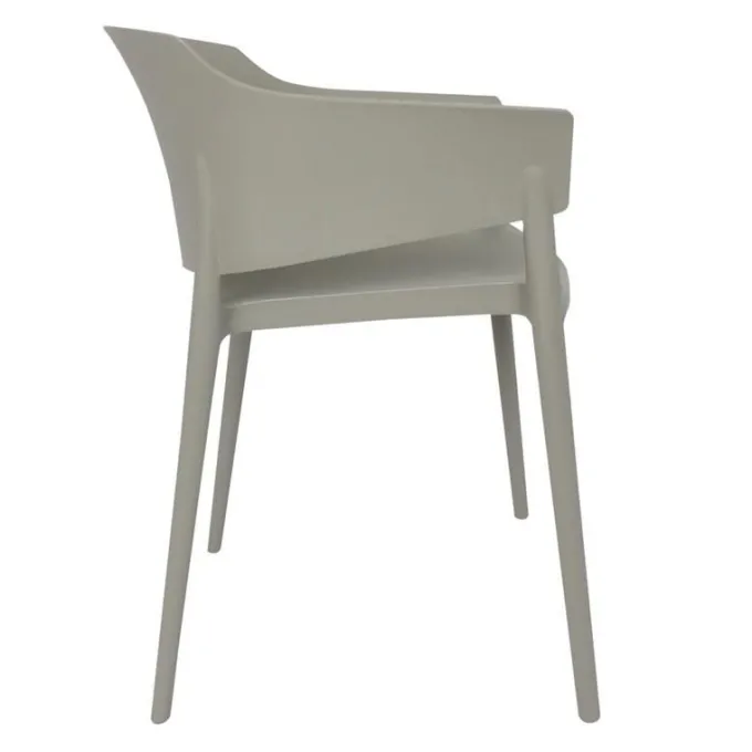 Fauteuils Lorenzo Café Gris - Lot de 2 - Bolero