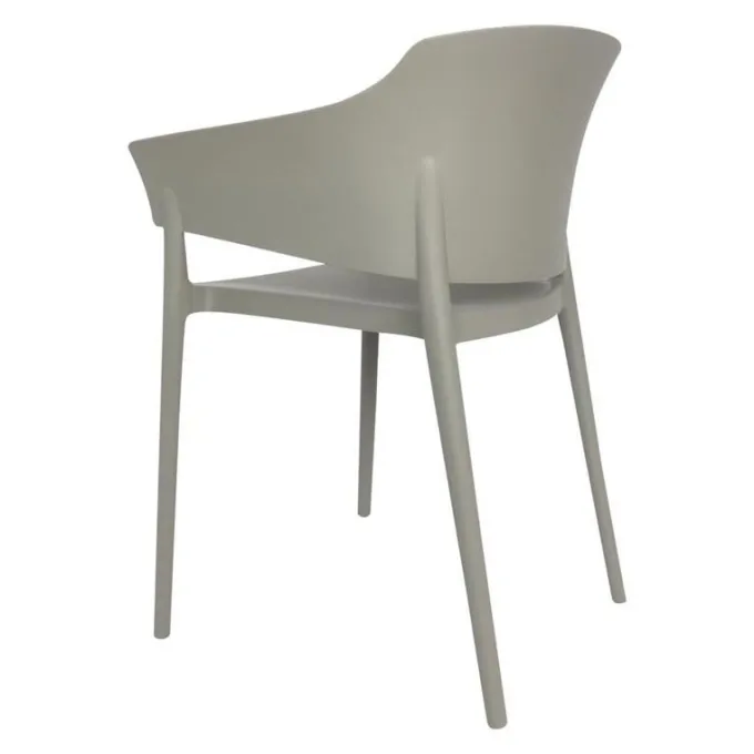 Fauteuils Lorenzo Café Gris - Lot de 2 - Bolero