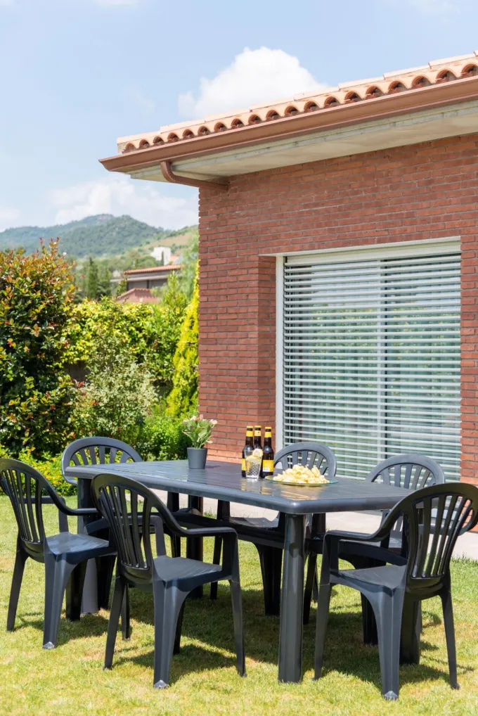 Fauteuil Terrasse PALS Anthracite - Set de 4 - Resol