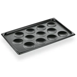 Feuille de cuisson GN en Aluminium H 20 mm Ø 85 mm - Was Germany