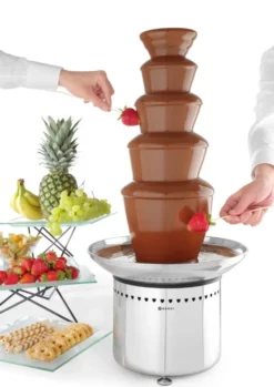 Fontaine à Chocolat - 5 Niveaux - Inox - Hendi