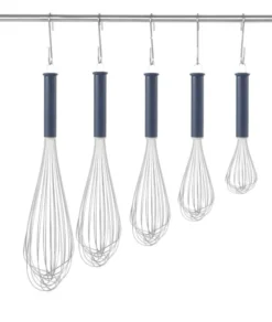 Fouet français avec 8 fils rigides Bleu (L)415mm - Hendi