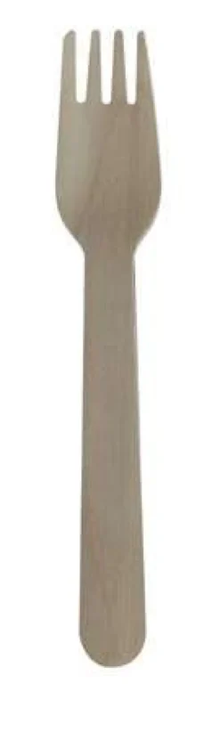 Fourchette Bois L 160 mm - Lot de 3 Colis de 2000 - Matfer