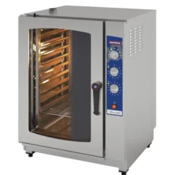 Four Gaz xt Compact GN 1/1 - 16 kW + 0,5 kW - Mixte à Injection Directe - Inoxtrend