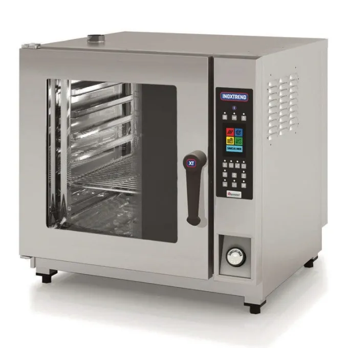 Four gaz xt compact - mixte à injection directe - commandes programmables à écran tactile - 12 kW + 0,3 kW - Inoxtrend