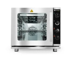 Four mixte avec grill 4x GN 2/3 Gris 230V/3000W 620x555x(H)585 mm - Hendi