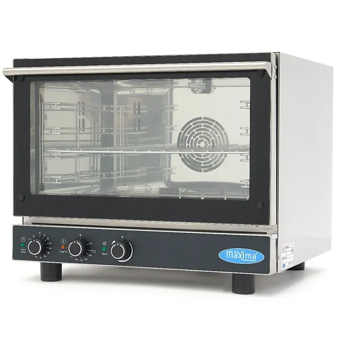 Four Mixte - 4 Plateaux (GN 1/1/60 x 40 cm) - 400 V - Compact - Maxima