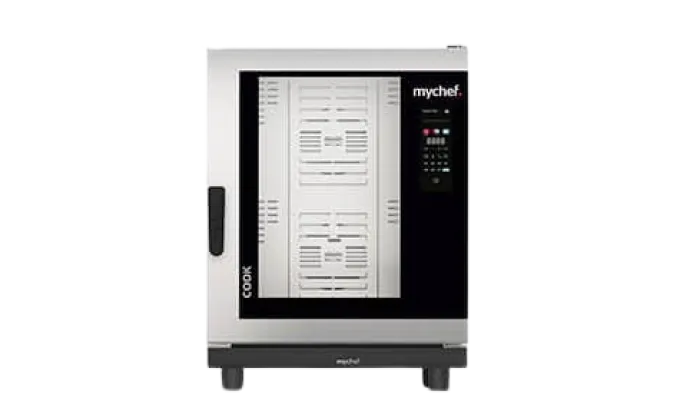 Four Mixte Professionnel Cook Compact Master 10 GN 1/1 avec TSC - Mychef