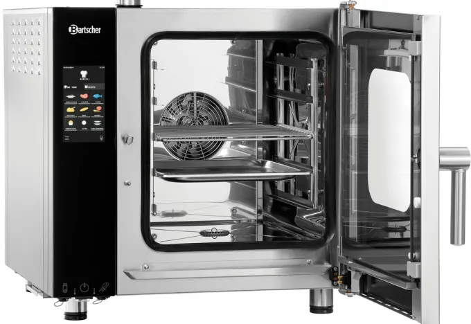 Four Mixte à Vapeur Silversteam2 5230D Commande Tactile - 5 x GN 2/3 - Bartscher